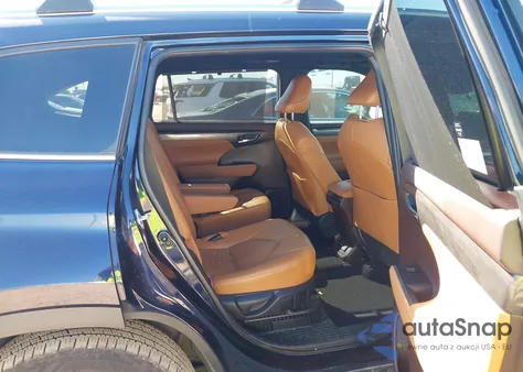 2021 Toyota Highlander Hybrid Platinum from USA, damaged, VIN 5TDFARAH7MS008597